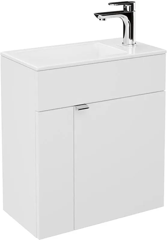 Тумба под раковину без столешницы KERAMA MARAZZI Lato 50 подвесная, белая Sancos — официальный сайт