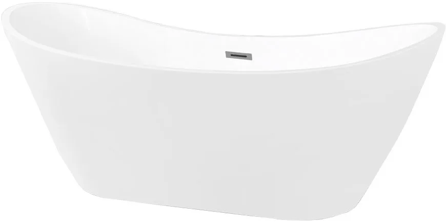 Акриловая ванна Swedbe Vita Vita 8803 180x75 см, отдельностоящая, белая, овальная, со сливом-перелив Sancos — официальный сайт