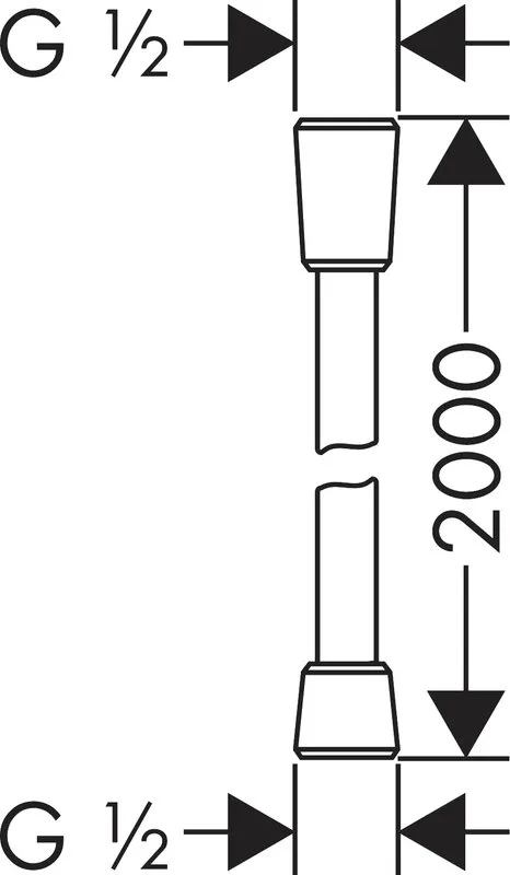 Душевой шланг Hansgrohe Isiflex 28274000 Sancos — официальный сайт