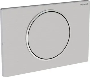 Кнопка смыва Geberit Sigma 10 115.758.KH.5 хром, матовый хром Sancos — официальный сайт