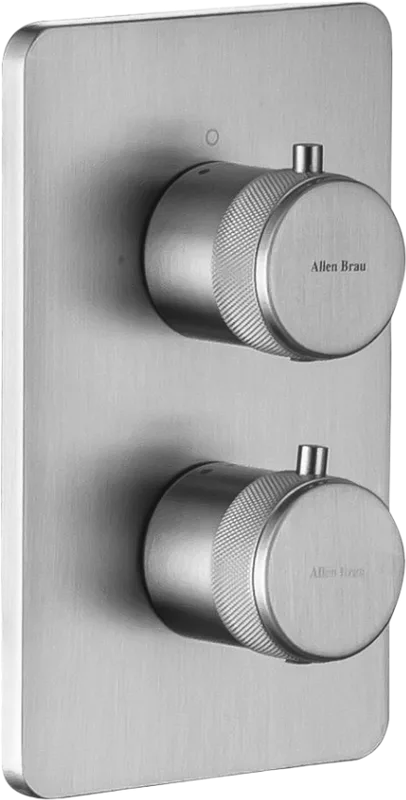 Термостатический смеситель встраиваемый Allen Brau Priority 5.31213-BN С ВНУТРЕННЕЙ ЧАСТЬЮ, браширов Sancos — официальный сайт