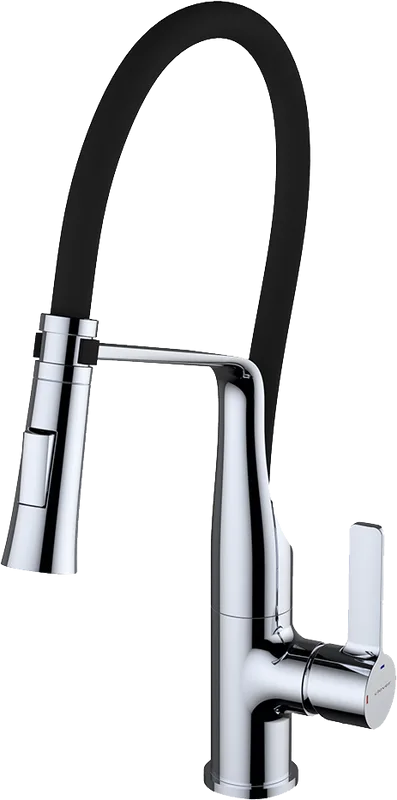 Смеситель для кухни Clever Chef 99735 хром, с гибким изливом Sancos — официальный сайт