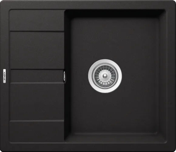 Мойка кухонная Schock Optima 45D Cristalite неро Sancos — официальный сайт