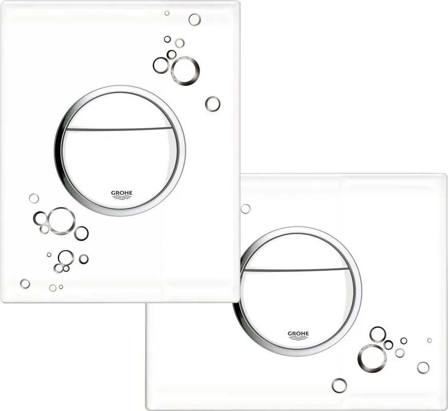 Кнопка смыва Grohe Nova Cosmopolitan 38847LI0, белая с черным Sancos — официальный сайт