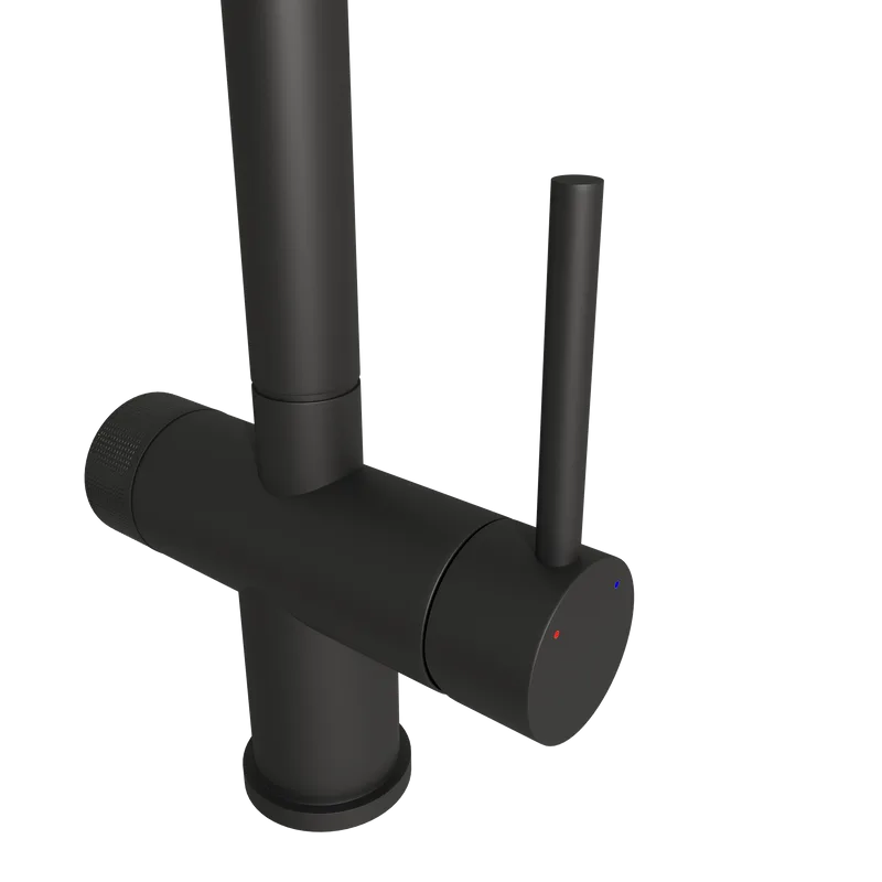 Смеситель для кухни Emar Steel ЕС - 7024 Black Sancos — официальный сайт