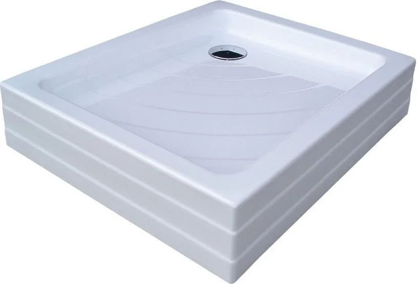 Поддон для душа Ravak Kaskada Aneta PU 75x90 с экраном Sancos — официальный сайт