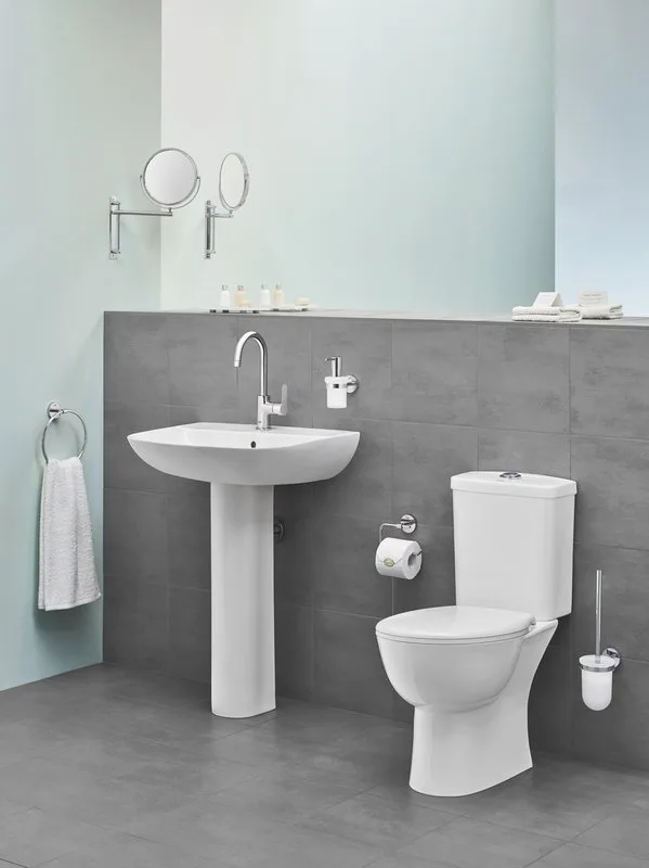 Унитаз-компакт напольный Grohe Bau Ceramic 39349000 39437000 матовый белый Sancos — официальный сайт
