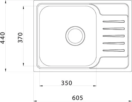 Мойка кухонная IDDIS Sound SND60SDi77 Sancos — официальный сайт