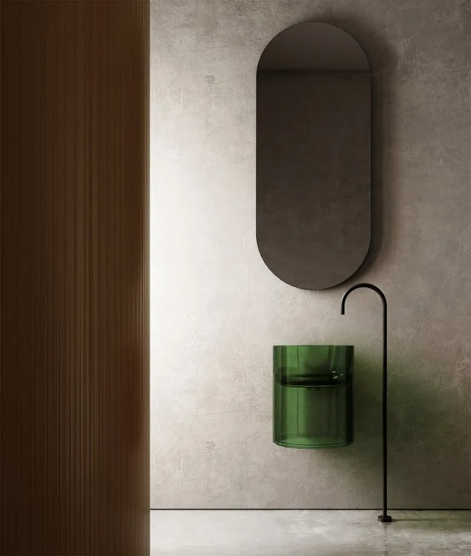 Раковина Abber Kristall AT2704 emerald, зеленая Sancos — официальный сайт