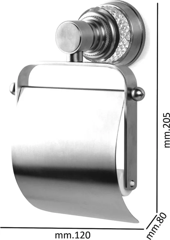 Держатель туалетной бумаги Boheme Aura 10241-CR chrome Sancos — официальный сайт