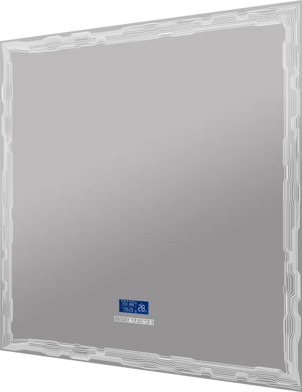 Зеркало Cezares 90х90 с LED-подсветкой, с антизапотевателем Sancos — официальный сайт