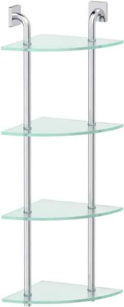 Полка Ellux Avantgarde AVA 056 4-ярусная, угловая, 26 см