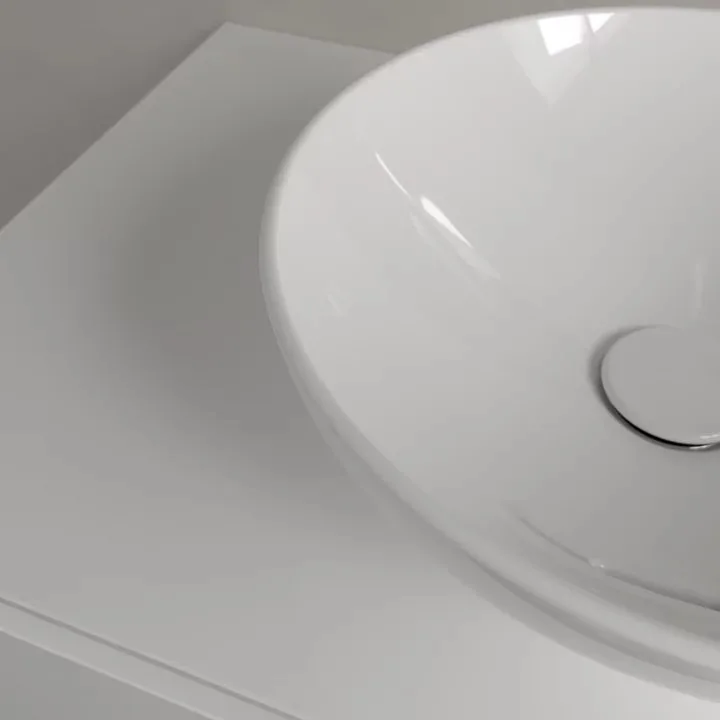 Накладная раковина Villeroy & Boch Loop & friends 4A450001 альпийский белый Sancos — официальный сайт