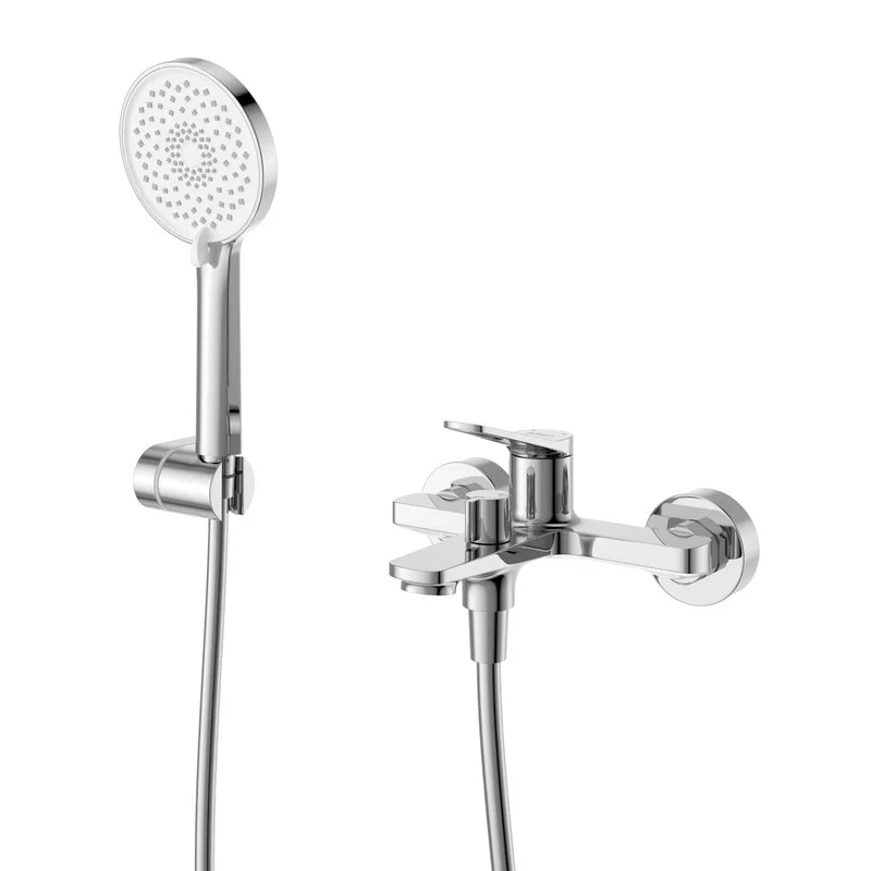 Смеситель для ванны с душем BelBagno Unique UNIQUE-VASM-CRM, хром Sancos — официальный сайт