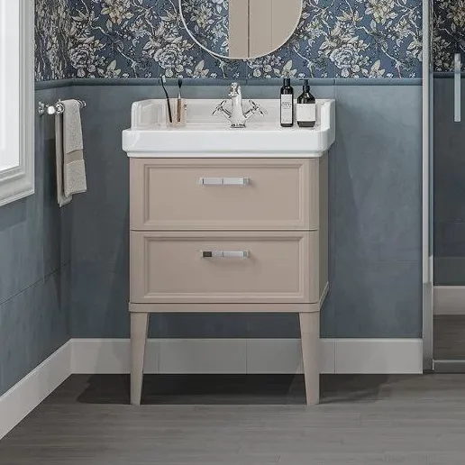 Тумба под раковину без столешницы KERAMA MARAZZI Pompei 60 напольная, с 2 ящиками, камео бежевый гля Sancos — официальный сайт