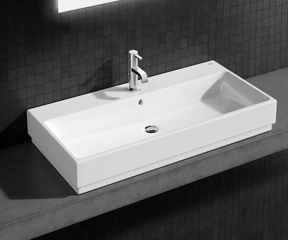 Накладная раковина Grohe Cube Ceramic 3946900H Sancos — официальный сайт