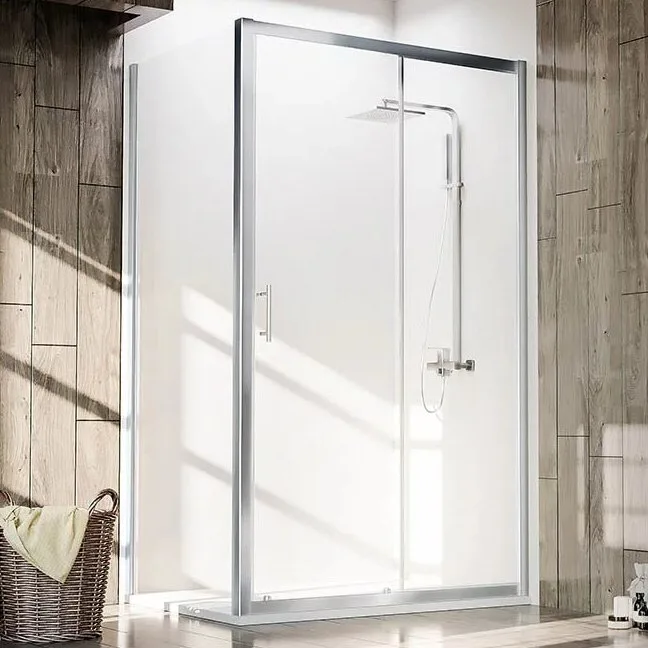 Душевой уголок Veconi Rovigo RV-072 150x70, профиль хром Sancos — официальный сайт
