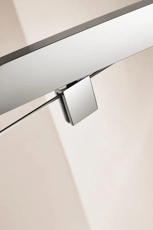 Душевой уголок Cezares Eco O P 1 100x100, профиль хром, стекло прозрачное Sancos — официальный сайт