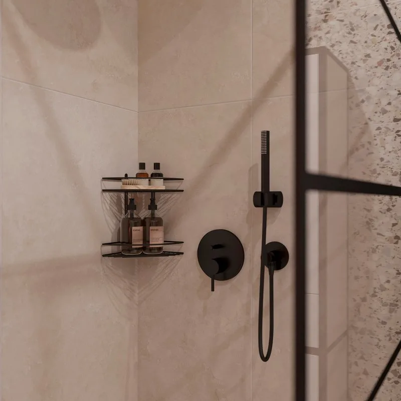 Душевой комплект VitrA Origin A4926636EXP, С ВНУТРЕННЕЙ ЧАСТЬЮ, матовый черный Sancos — официальный сайт