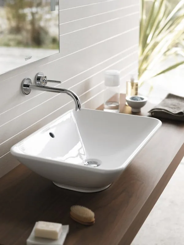 Накладная раковина Duravit Bacino 0334520000 Sancos — официальный сайт