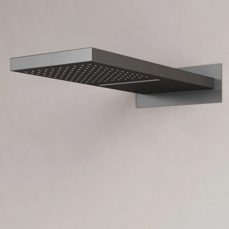 Душевой комплект Sancos Linn SC9023GG С ВНУТРЕННЕЙ ЧАСТЬЮ, вороненая сталь Sancos — официальный сайт