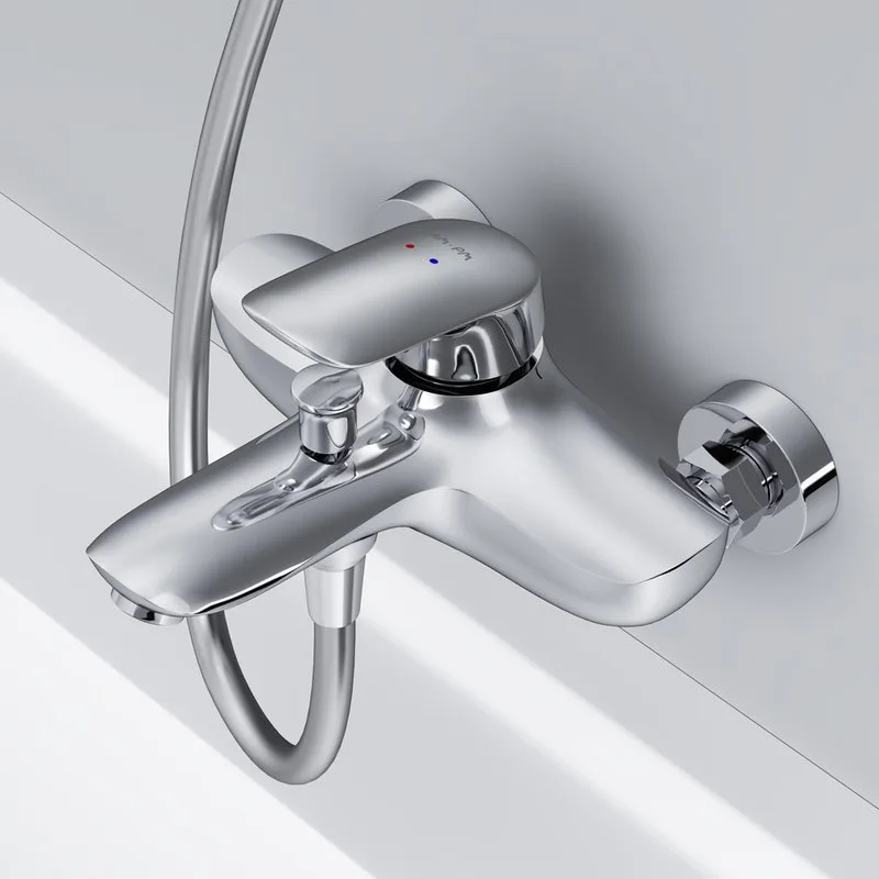Смеситель для ванны с душем AM.PM Bliss L F5310032 Sancos — официальный сайт