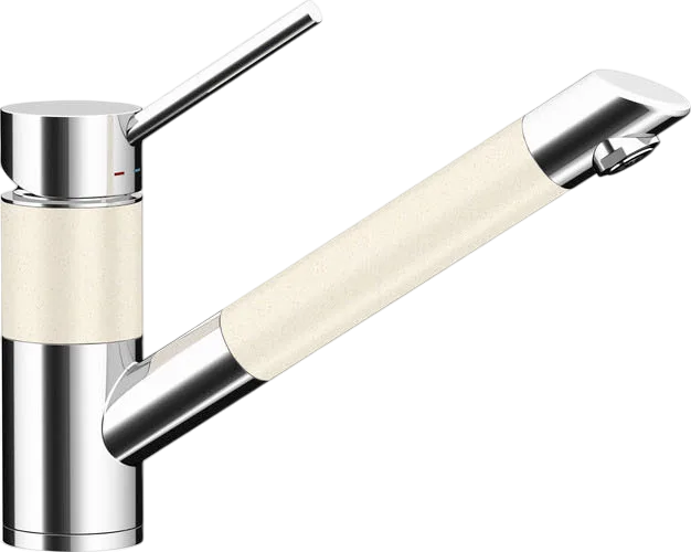 Смеситель для кухни Schock Cristadur SC-200-D выдвижной излив, магнолия Sancos — официальный сайт
