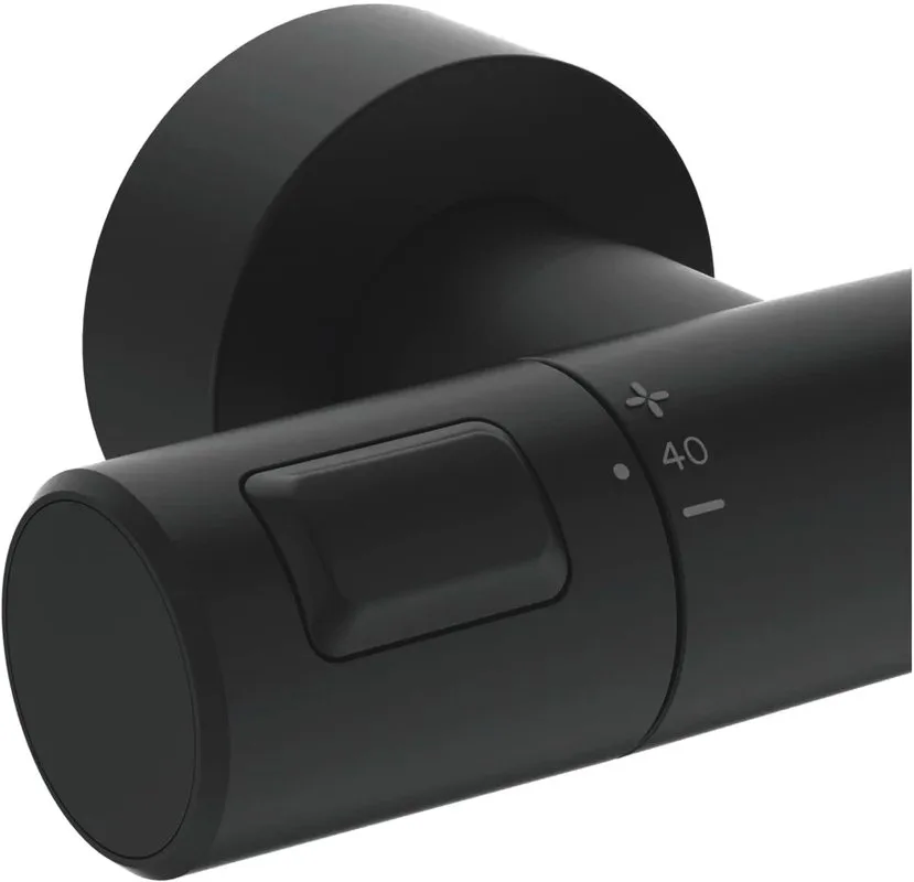 Душевая стойка Ideal Standard Ceratherm T25 A7545XG, silk black Sancos — официальный сайт