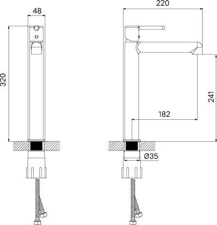 Смеситель для раковины IDDIS AIGBL01i01, черный матовый Sancos — официальный сайт