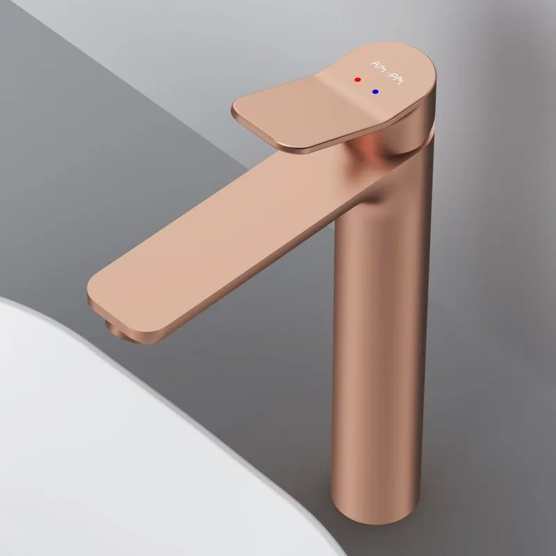 Смеситель для раковины AM.PM X-Joy F85A92044, розовое золото Sancos — официальный сайт