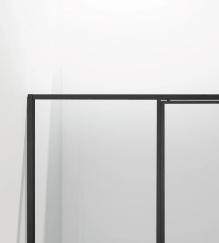 Душевая дверь Vincea Slim 8mm VDP-4SL120CLB, черный, стекло прозрачное Sancos — официальный сайт