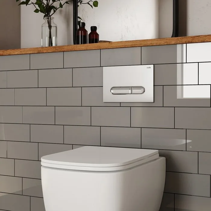 Кнопка смыва IDDIS Unifix UNI70M0i77 хром матовый Sancos — официальный сайт