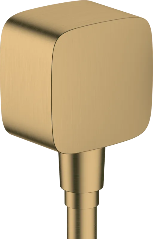 Шланговое подключение Hansgrohe FixFit 26457140, шлифованная бронза Sancos — официальный сайт
