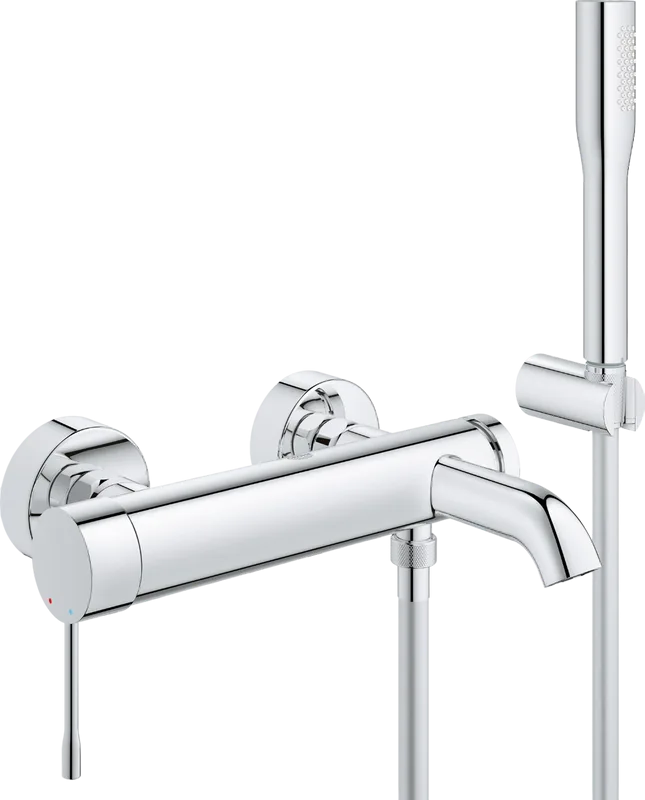 Смеситель для ванны с душем Grohe Essence New 33628001 Sancos — официальный сайт