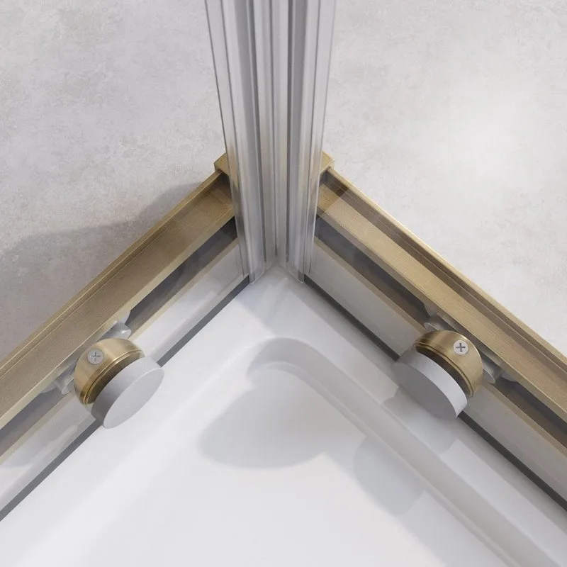 Душевой уголок Cezares Relax RELAX-304-AH-2-120/90-C-BORO 120x90, профиль брашированное золото Sancos — официальный сайт