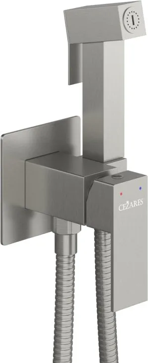 Гигиенический душ Cezares Slider SLIDER-DIF-IN С ВНУТРЕННЕЙ ЧАСТЬЮ, сатин Sancos — официальный сайт