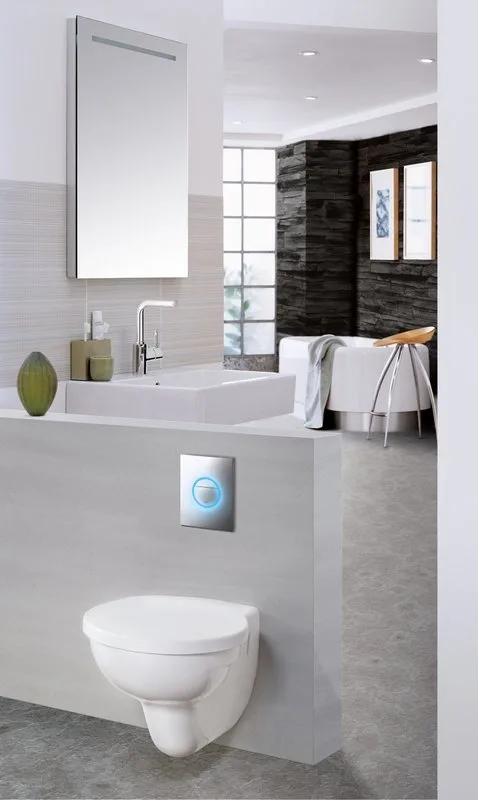 Кнопка смыва Grohe Nova Cosmopolitan Light 38809000, хром Sancos — официальный сайт