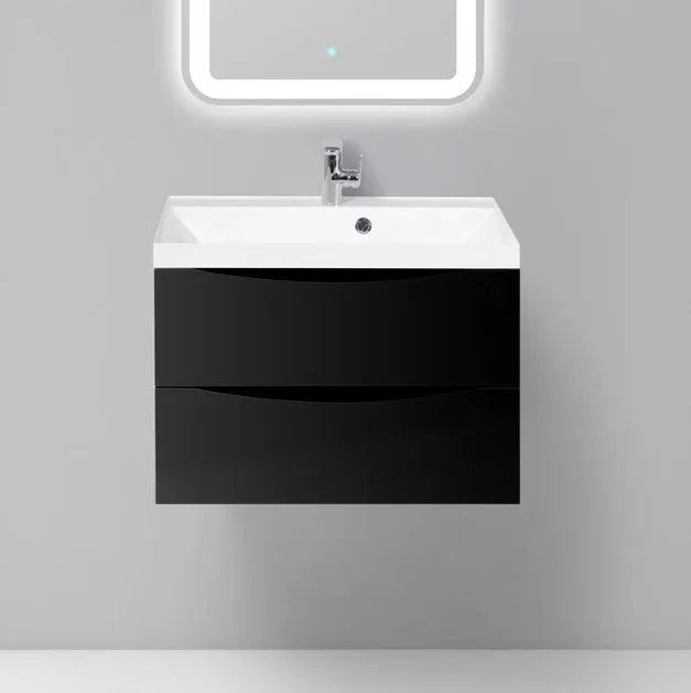 Тумба под раковину без столешницы BelBagno Marino 70 nero lucido Sancos — официальный сайт