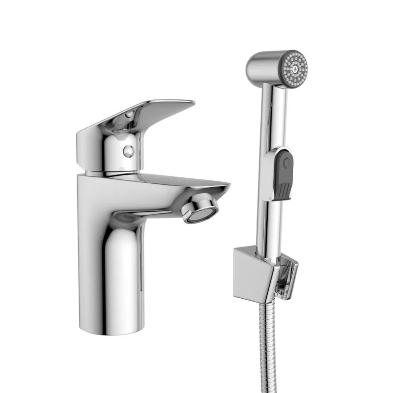 Смеситель для раковины BelBagno Due LVM/HGN-CRM-W0 с гигиеническим душем Sancos — официальный сайт