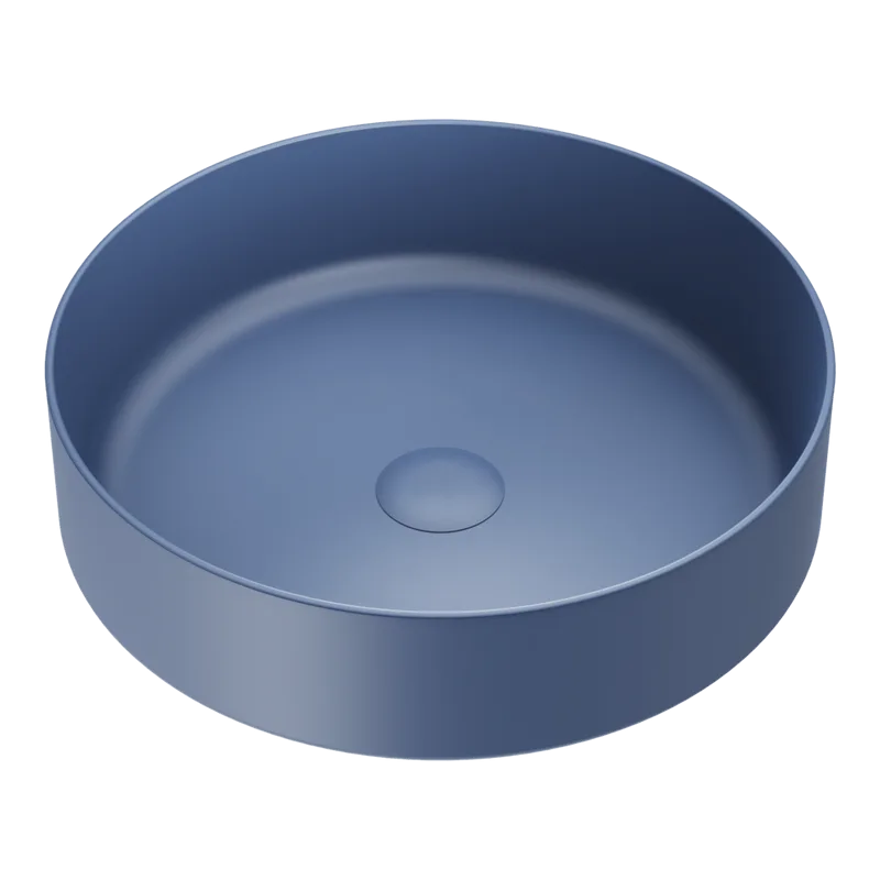 Накладная раковина Omoikiri Mira 40 NB, navy blue Sancos — официальный сайт