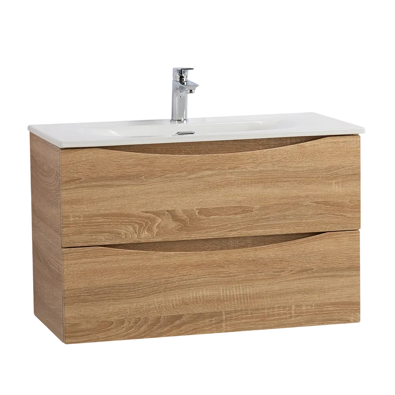 Тумба под раковину без столешницы BelBagno Marino-cer-mini 80 подвесная, rovere bianco Sancos — официальный сайт