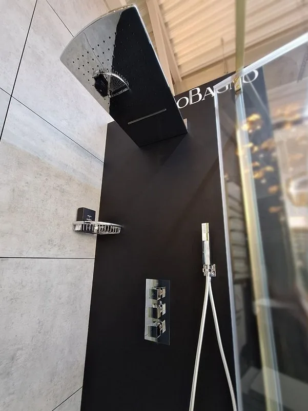 Душевой комплект AltroBagno Cascata 040101 Cr, С ВНУТРЕННЕЙ ЧАСТЬЮ, хром Sancos — официальный сайт