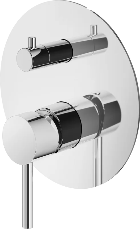 Встраиваемый смеситель Plumberia Selection Ixo KIT1901CR С ВНУТРЕННЕЙ ЧАСТЬЮ, хром Sancos — официальный сайт