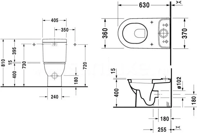 Крышка-сиденье Duravit Darling new Darling New 0069890000 с микролифтом, петли хром Sancos — официальный сайт