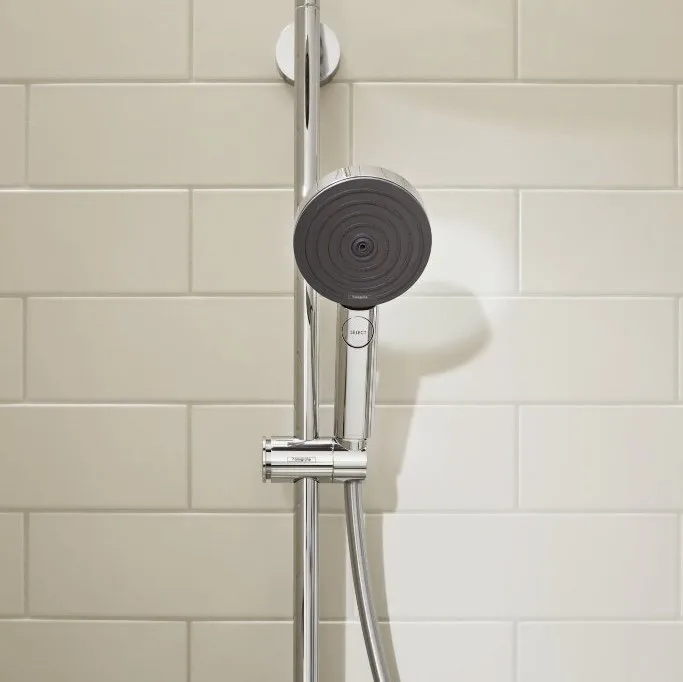 Душевая стойка Hansgrohe Pulsify S Showerpipe 260 1jet 24230000, хром Sancos — официальный сайт