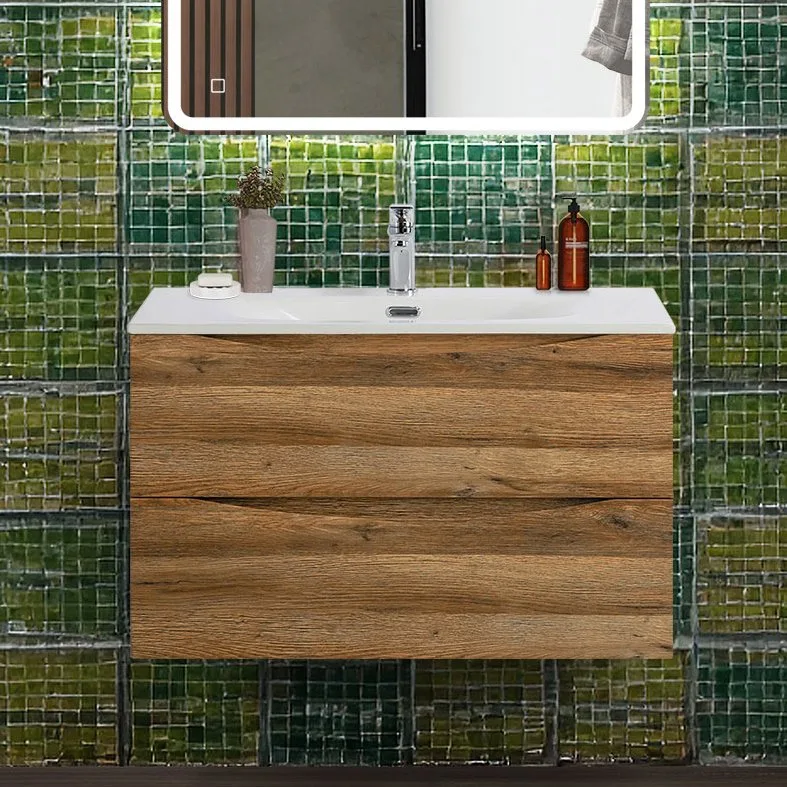 Тумба под раковину без столешницы BelBagno Marino-cer-n 80 подвесная, rovere rustico Sancos — официальный сайт