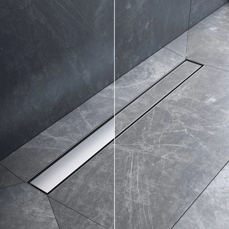 Душевой трап (лоток) AM.PM MasterFlow Tile 70 см, сталь матовая Sancos — официальный сайт