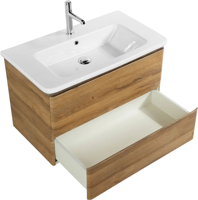 Тумба под раковину без столешницы BelBagno Albano-Cer 80 подвесная, rovere rustico Sancos — официальный сайт