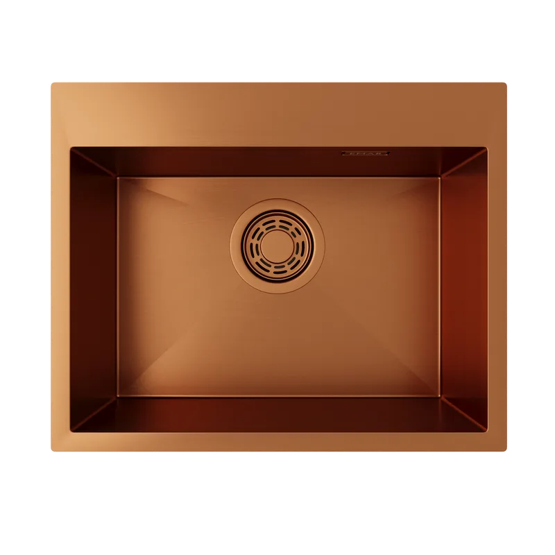 Мойка кухонная Emar PVD EMB-115 PVD Nano Coppery Sancos — официальный сайт