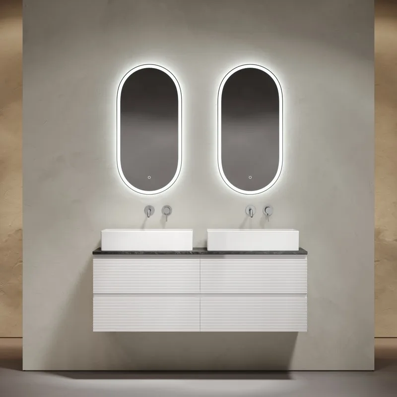 Тумба с раковиной Sancos Folk 140 bianco, столешница черный мрамор TT140A1, раковина CN6070 Sancos — официальный сайт